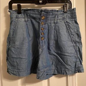High Waisted Jean Shorts